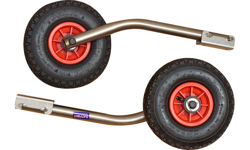 Транцевые колеса модульные удлиненные из нержавеющей стали в Бердске