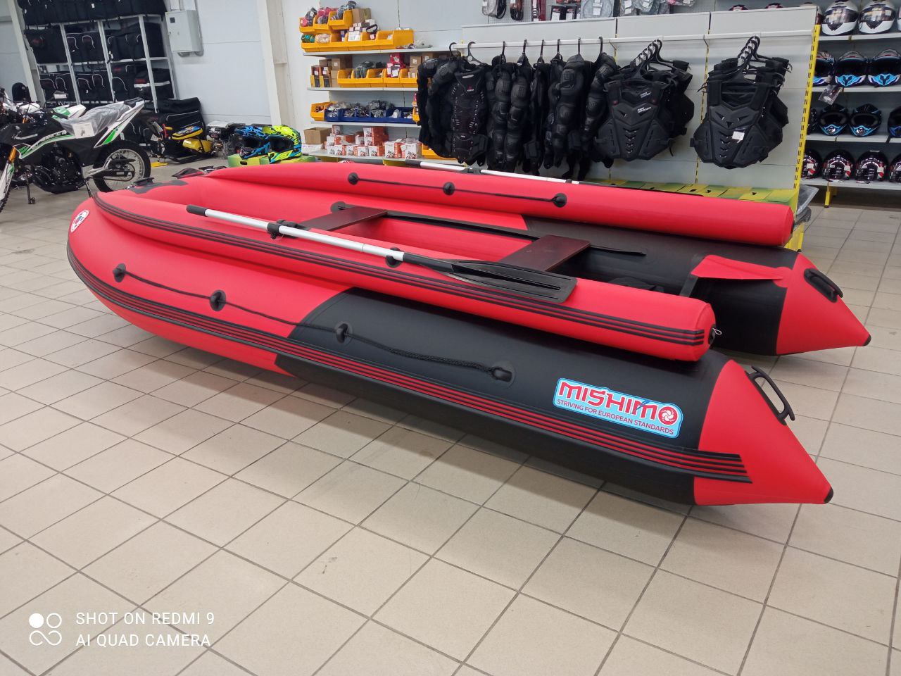 Лодка MISHIMO RIVER FJET PRO 400 под водомет в Бердске