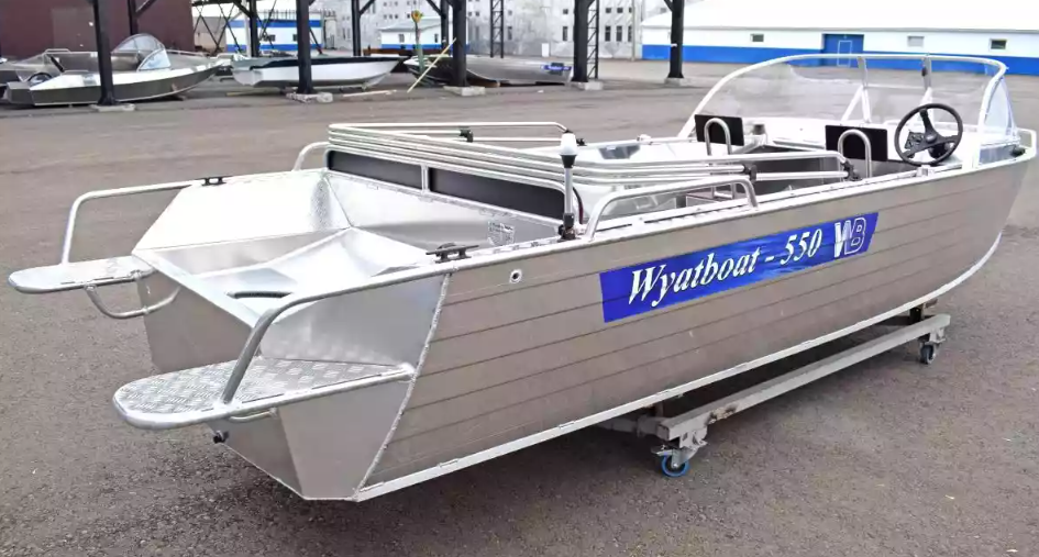 Алюминиевый катер Wyatboat-550 Pro в Бердске Алюминиевый катер Wyatboat-550 Pro в Бердске