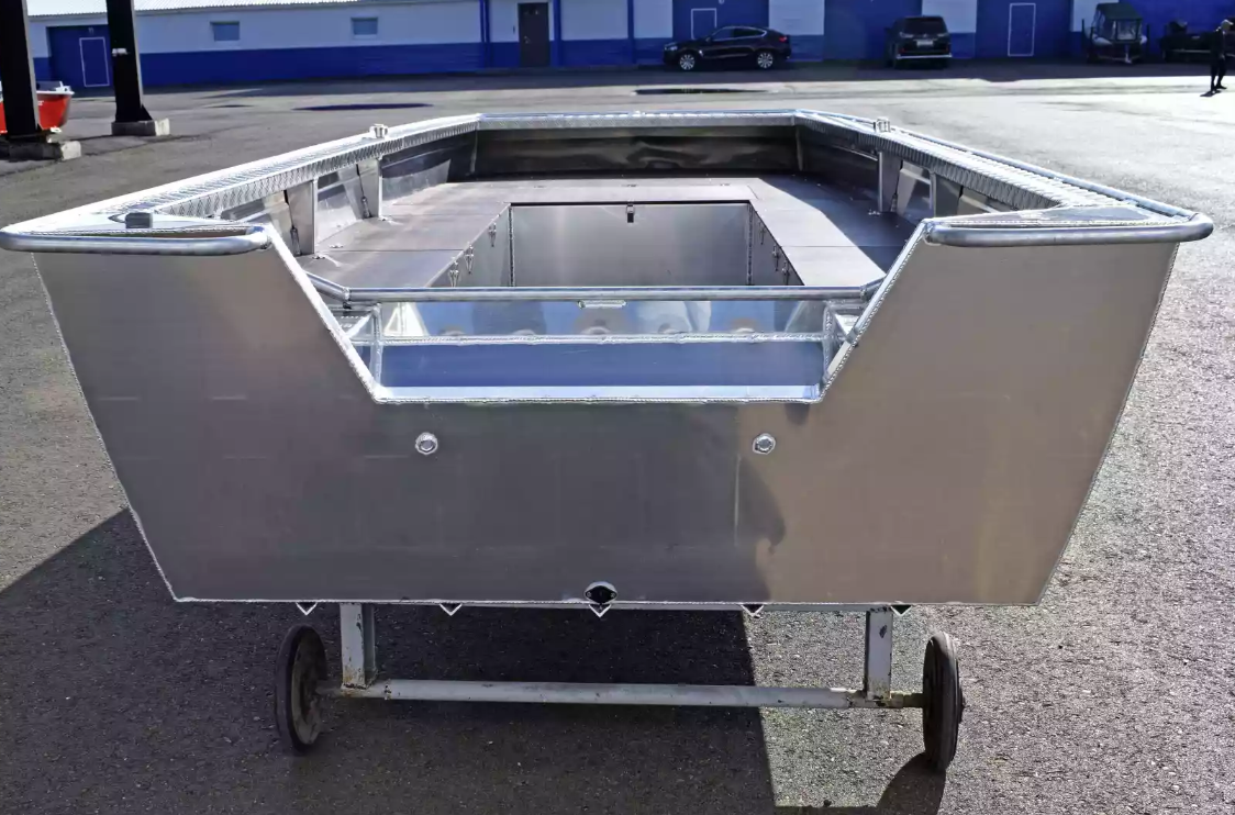 Алюминиевая лодка Wyatboat-490 Jonboat в Бердске