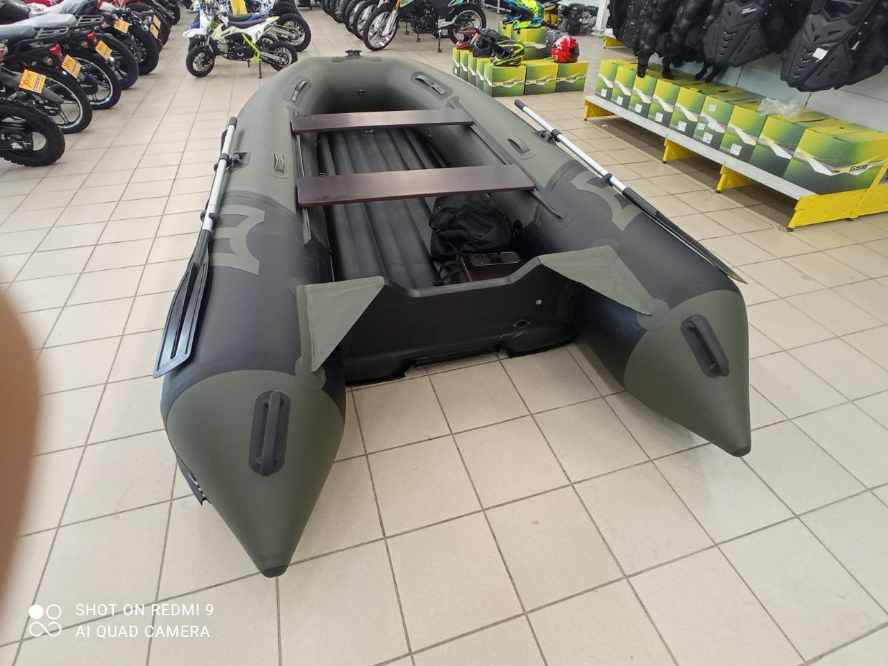 Лодка MISHIMO RIVER JET 390 под водомет в Бердске