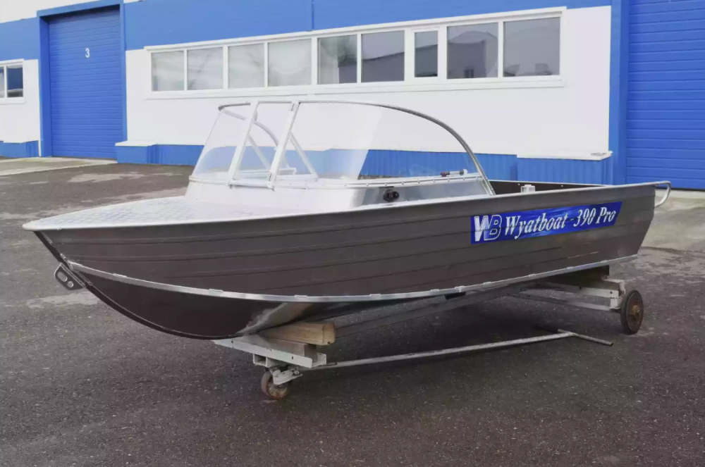 Алюминиевая лодка Wyatboat-390 Pro в Бердске