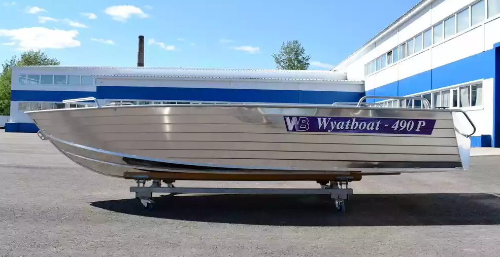 Алюминиевая лодка Wyatboat-490 P в Бердске