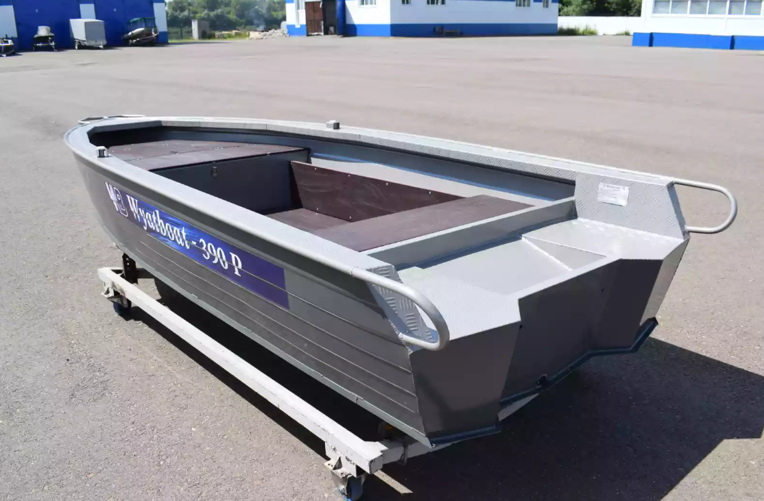 Алюминиевая лодка Wyatboat-390Р Fish в Бердске