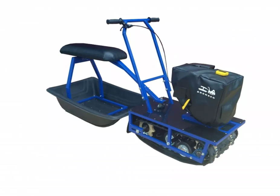 Мини-мотобуксировщик Альбатрос-М с фарой в Бердске