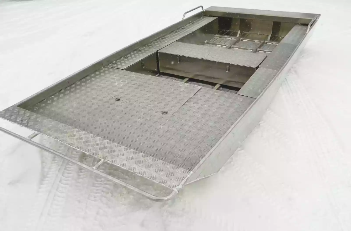 Алюминиевая лодка Wyatboat-390 Jonboat в Бердске