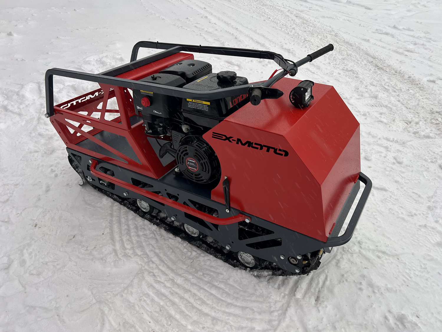 Мотобуксировщик EX-MOTO SNOWDOG S500 15л.с в Бердске