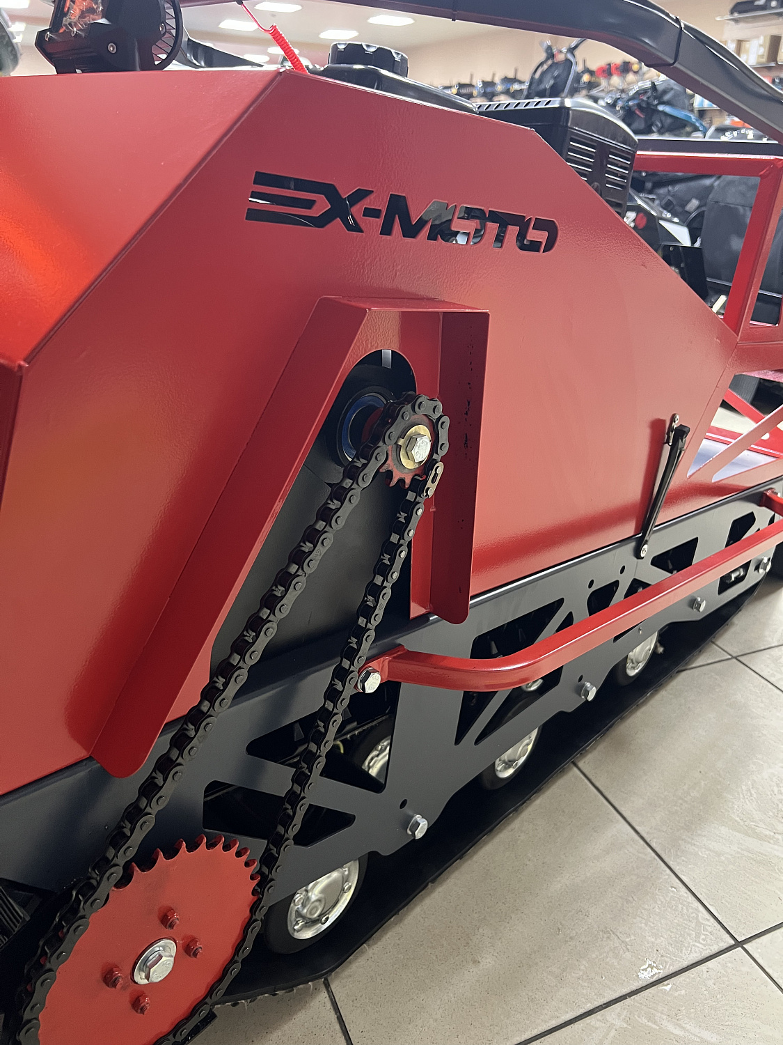 Мотобуксировщик EX-MOTO SNOWDOG S500 15л.с в Бердске