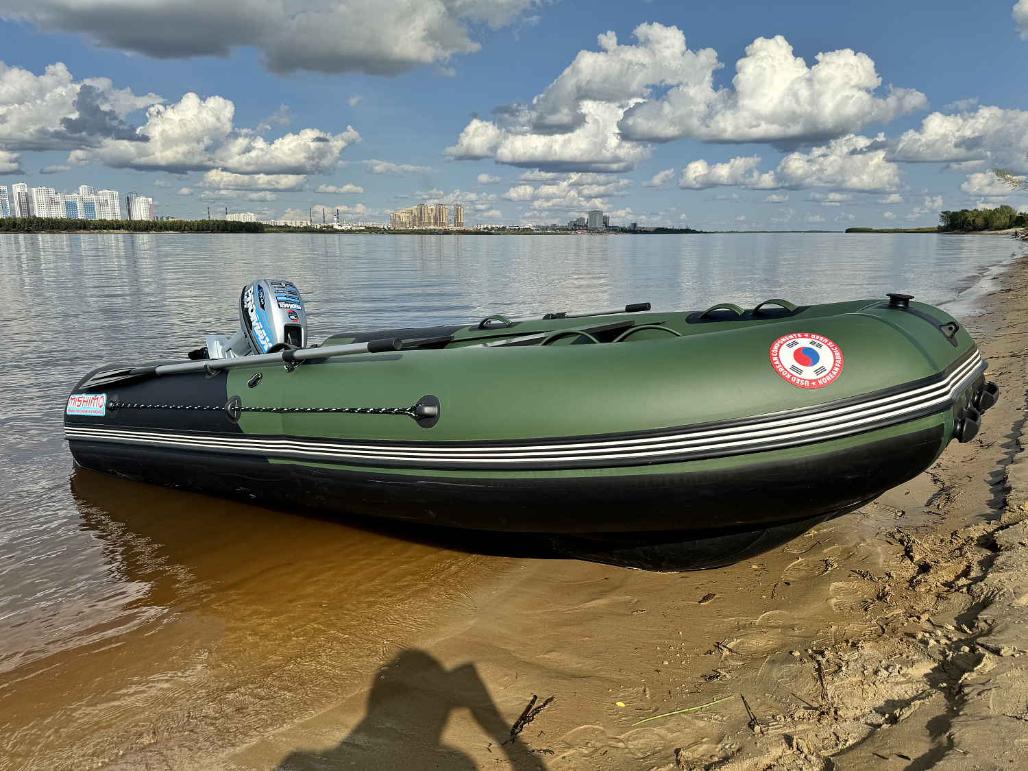 Лодка MISHIMO BIG FLOOR 380 в Бердске