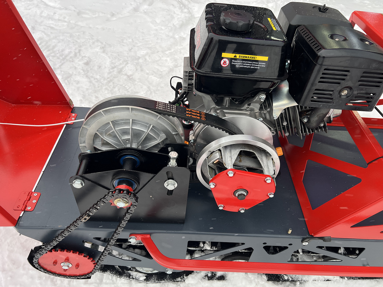 Мотобуксировщик EX-MOTO SNOWDOG S500 15л.с в Бердске