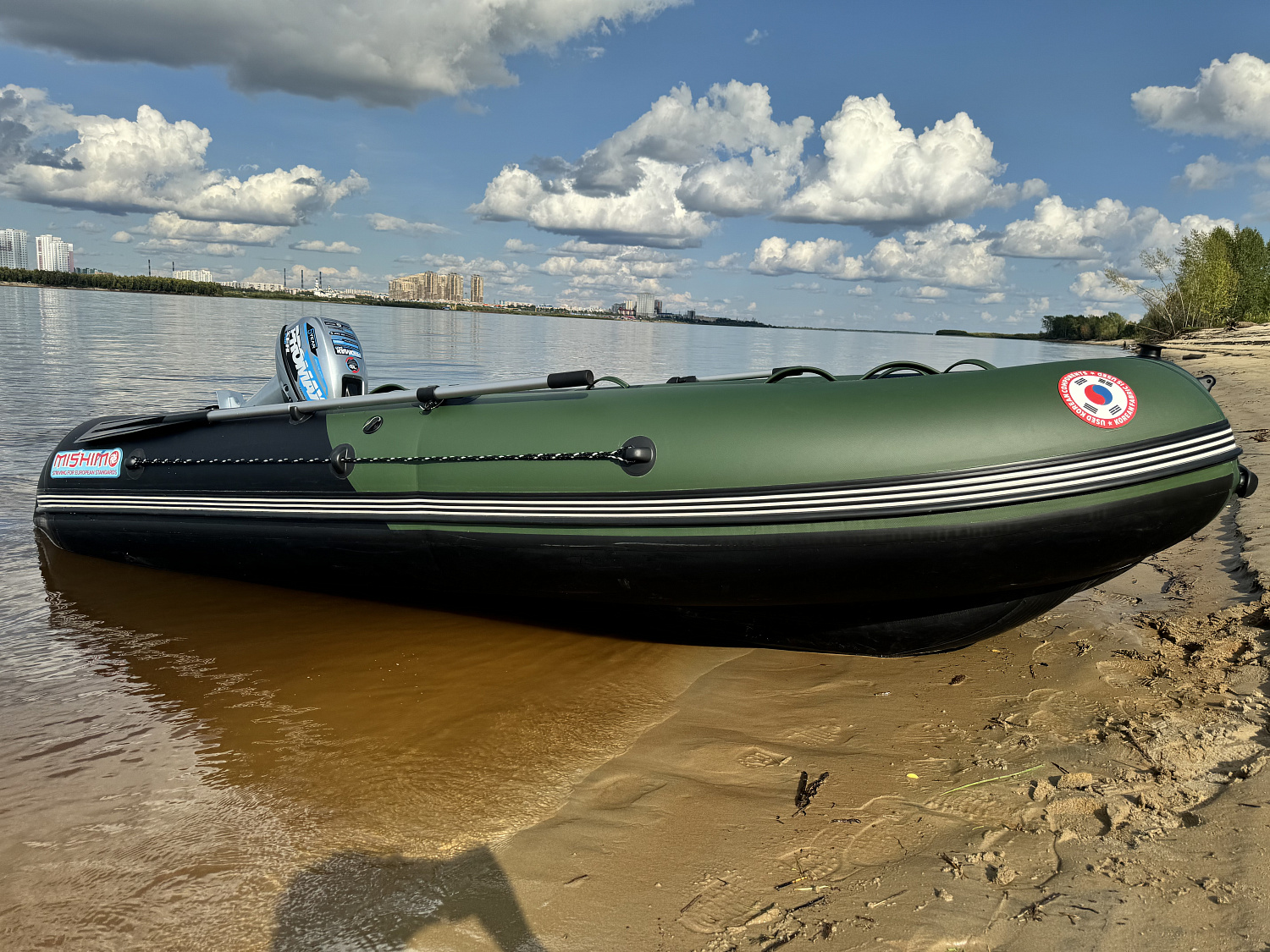 Лодка MISHIMO BIG FLOOR 380 в Бердске