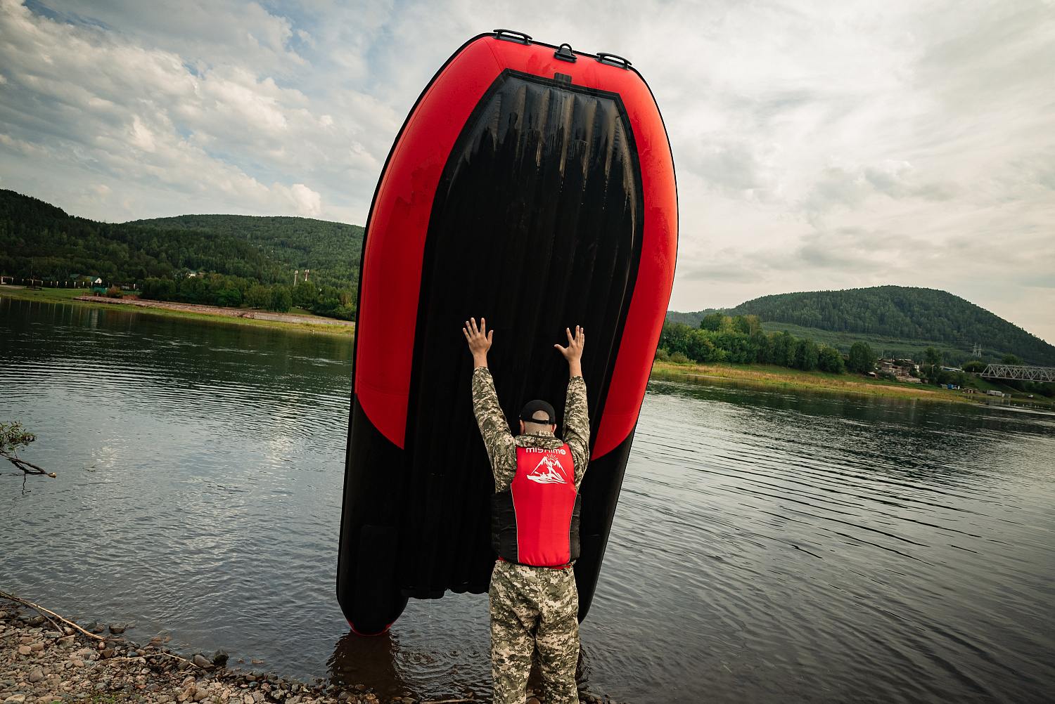 Лодка MISHIMO RIVER FJET PRO 470 под водомет в Бердске