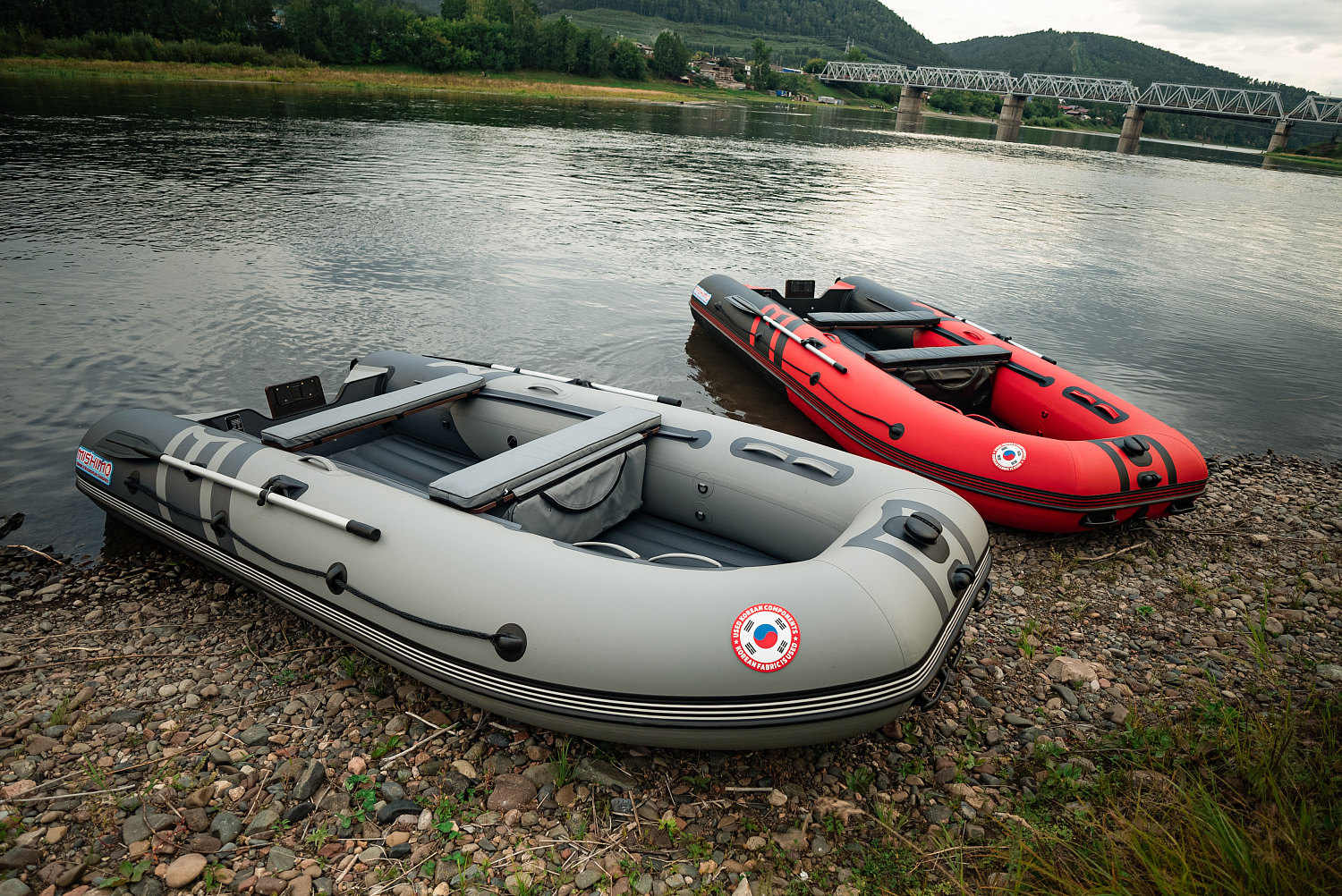 Лодка MISHIMO RIVER JET 390 под водомет в Бердске