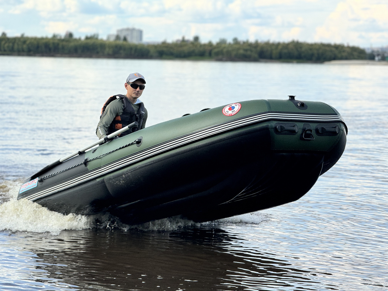 Лодка MISHIMO BIG FLOOR 380 в Бердске