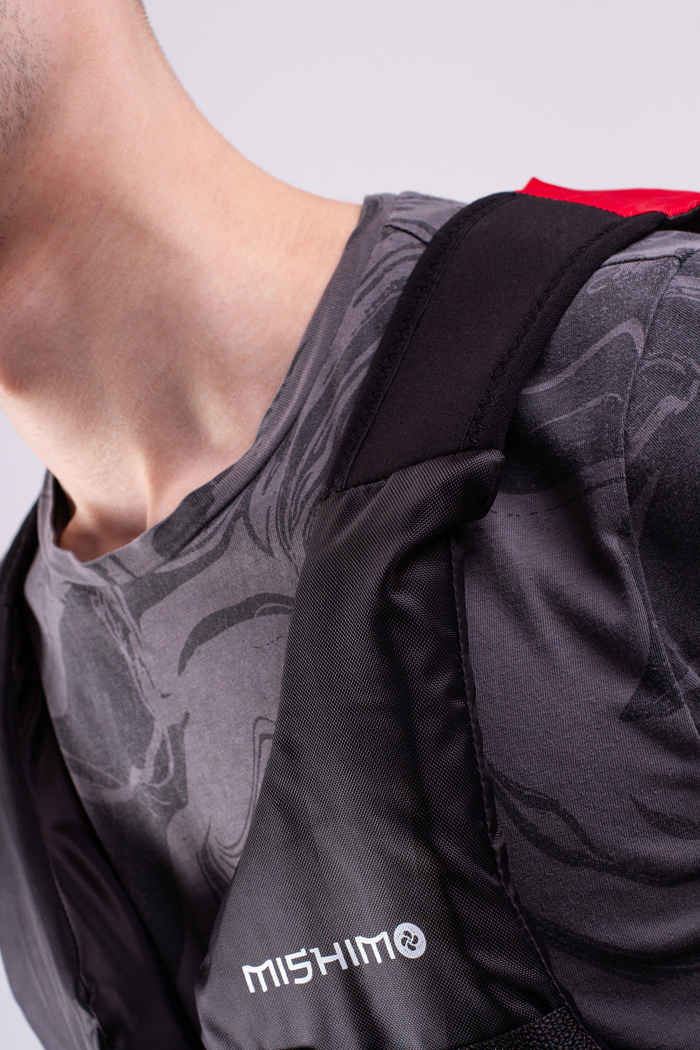 Жилет спасательный MISHIMO PRO Премиум качества Черно-красный в Бердске